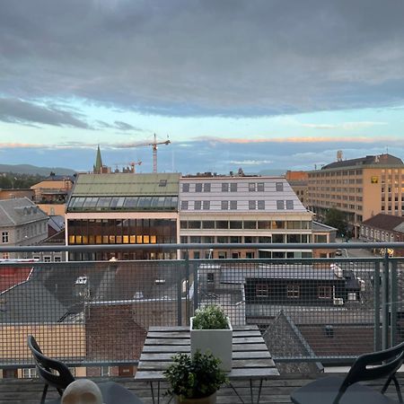 Penthouse In Trondheim City Centre Apartment Exterior photo